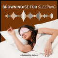12 Hour Brown Noise for Deep Sleep - Audio Download for Insomnia Relief