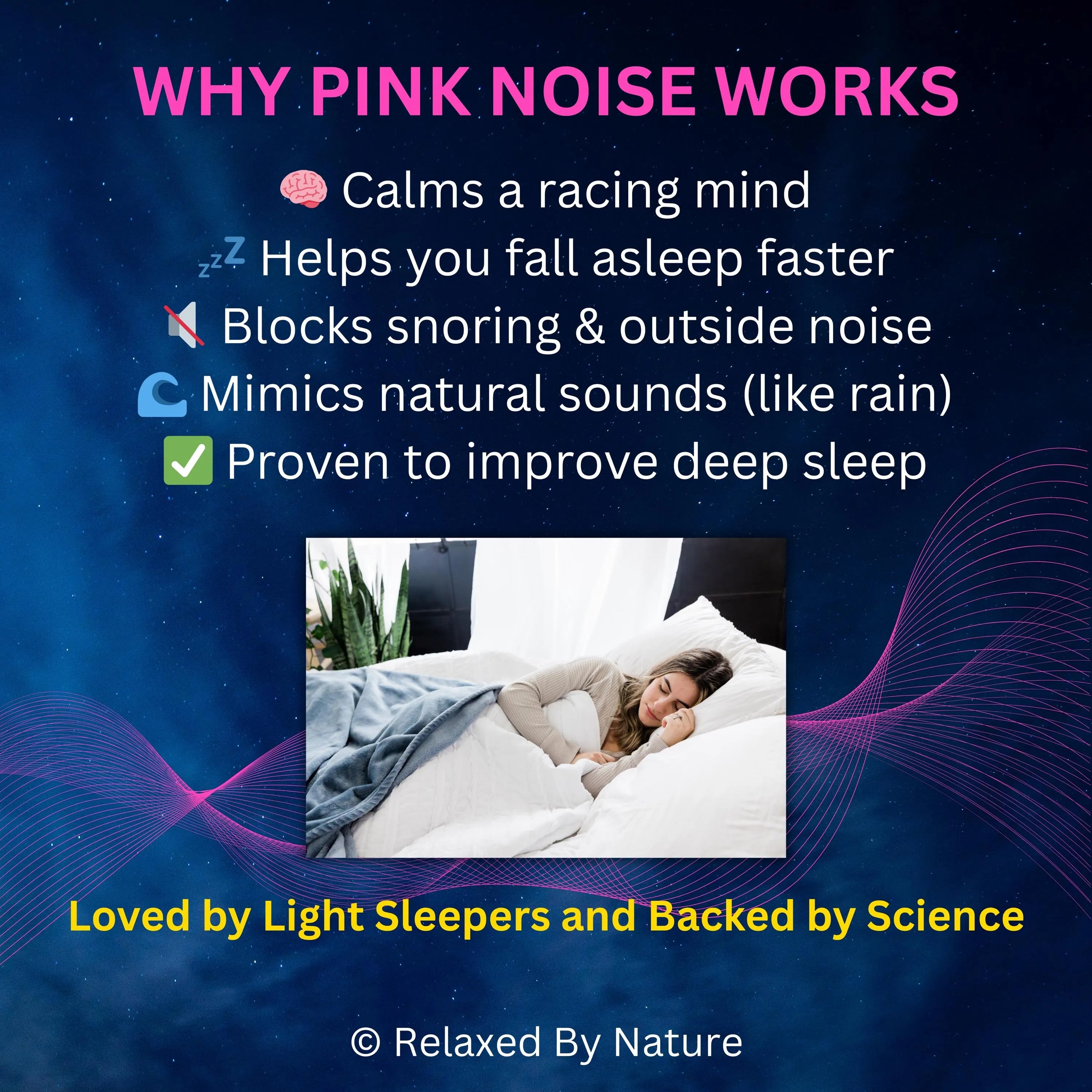 12 Hour Pink Noise Audio for Deep Sleep - Download